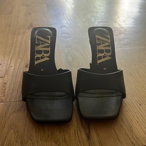 Never worn short heels